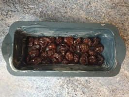 Noix de cajou et basilic dans le mixer