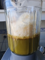 Arroser d'huile d'olive