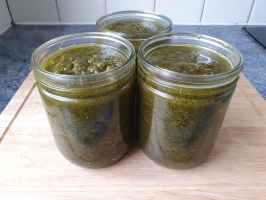 Ajout du reste de basilic